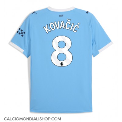 Maglie da calcio Manchester City Mateo Kovacic #8 Prima Maglia 2025-26 Manica Corta Maglie da calcio Manchester City Mateo Kovacic #8 Prima Maglia 2025-26 Manica Corta